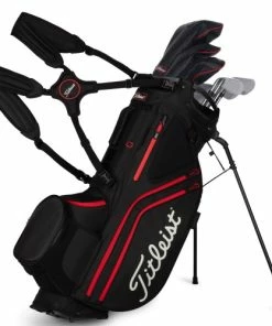 Titleist Hybrid 14 Stand Bag 21 Titleist Hybrid 14 Stand Bag -Golf Bags Sales 2023 2021 Hybrid 14 Black Black Red TB21SX14 006 01 1 48113.1676668169