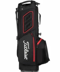 Titleist Hybrid 5 Stand Bag -Golf Bags Sales 2023 2021 Hybrid 5 Black Black Red TB21SX6 006 04 72427.1676669392