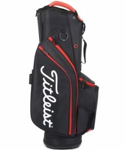Titleist Cart 14 Cart Bag 19 Titleist Cart 14 Cart Bag -Golf Bags Sales 2023 2022 Cart 14 Black Black Red TB22CT6 006 03 24227.1676670972