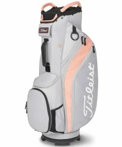 Titleist Cart 14 Cart Bag 28 Titleist Cart 14 Cart Bag -Golf Bags Sales 2023 2023 Cart14 Gray Peach 01 80074.1676670980