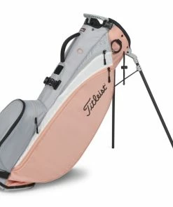 Titleist Players 4 Carbon Stand Bag -Golf Bags Sales 2023 2023 Players4CARBON S Peach Gray White 01 55482.1676661769
