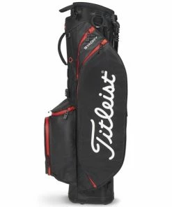 Titleist Players 4 StaDry Stand Bag -Golf Bags Sales 2023 2023 Players4StaDry Black Black Red 05 96914.1676658358