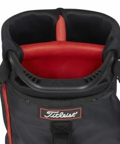 Titleist Premium Carry Bag -Golf Bags Sales 2023 2023 PremiumCarryBag Black Black Red 04 28516.1676672413
