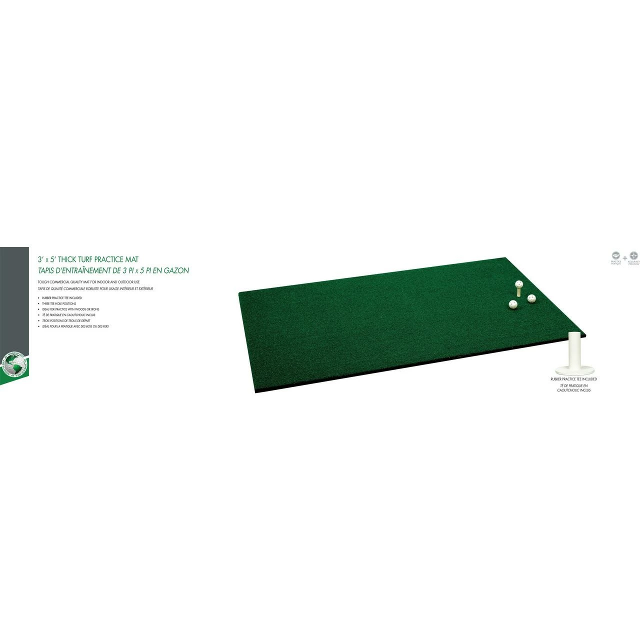 JEF World Of Golf 3 X 5 Thick Turf Mat 4 JEF World Of Golf 3 X 5 Thick Turf Mat - Image 2