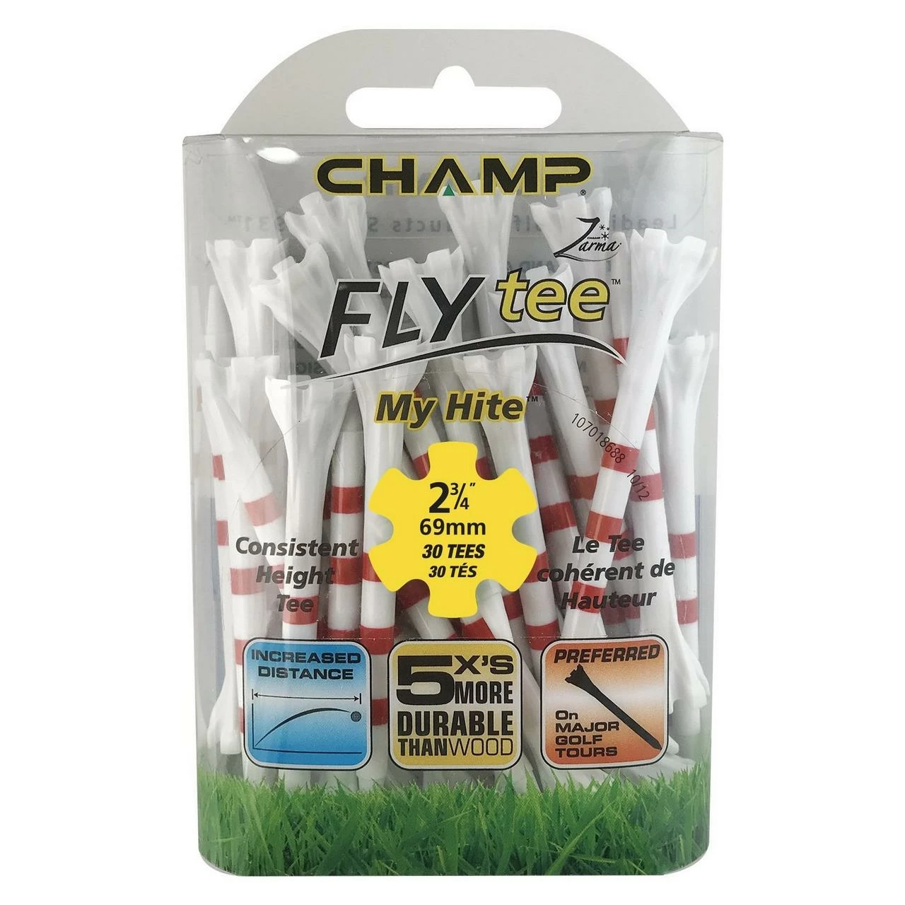 Champ FLYtee My Hite 30 Pack - 2-3/4 Inch 3 Champ FLYtee My Hite 30 Pack - 2-3/4 Inch