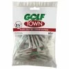 PRIDE SPORTS Golf Town Logo 3 1/4 Inch Plastic Tees (50 Count)
