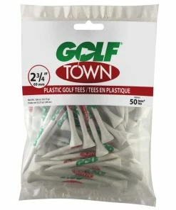 PRIDE SPORTS Golf Town Logo 2 3/4 Inch Plastic Tees (50 Count)