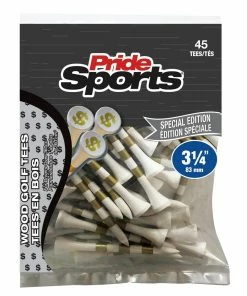 Pride Money 3 1/4 Inch Tees (45 Count)