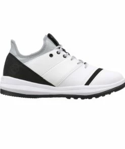 ATHALONZ Men's EnVe Spikeless Golf Shoe - White/Anthracite