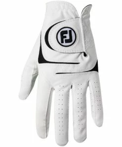FootJoy WeatherSof Mens Golf Glove -Golf Bags Sales 2023 BLK 3
