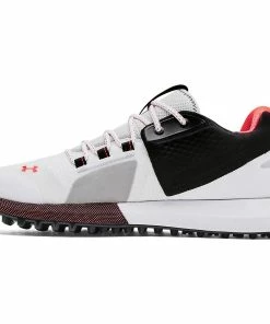 Under Armour Men's HOVR Forge RC Spikeless Golf Shoe - White/Black -Golf Bags Sales 2023 Black 101