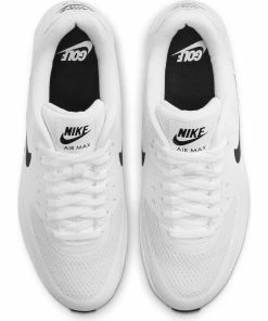 Nike Air Max 90 G Spikeless Golf Shoe - White/Black -Golf Bags Sales 2023 Black 124