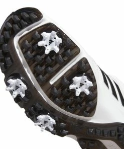 ADIDAS Men's Bounce 3.0 Spiked Golf Shoe - White/Black -Golf Bags Sales 2023 Black 32
