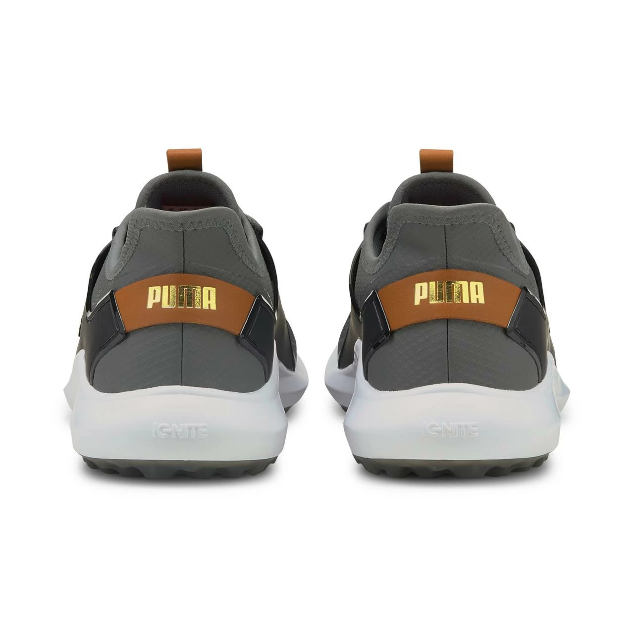 Puma Men's Ignite Fasten 8 Spikeless Golf Shoe - Grey/Black 7 Puma Men's Ignite Fasten 8 Spikeless Golf Shoe - Grey/Black - Image 5
