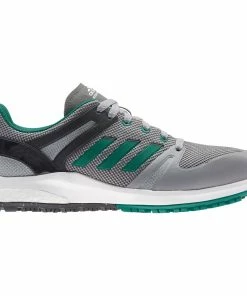 ADIDAS Men's EQT Spikeless Golf Shoe - Grey/Green/Black
