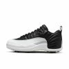 Nike Air Jordan XII Low Spiked Golf Shoe - White/Black -Golf Bags Sales 2023 Black 42