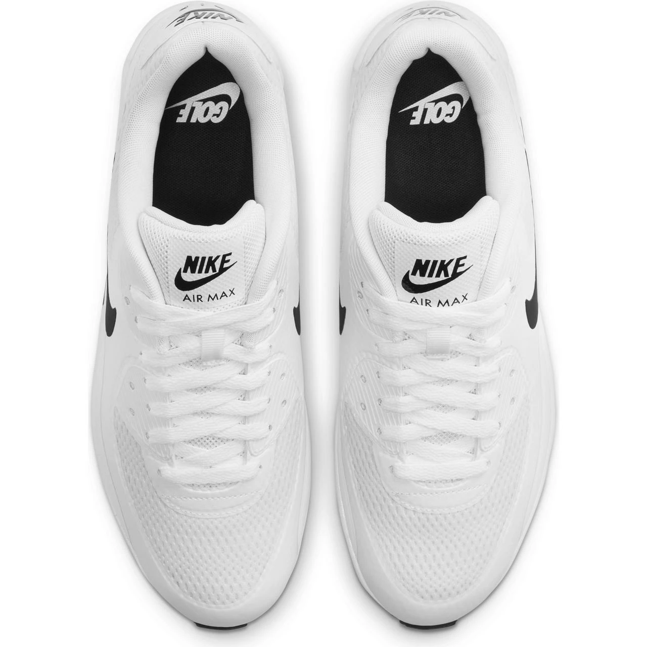 Nike Air Max 90 G Spikeless Golf Shoe - White/Black 5 Nike Air Max 90 G Spikeless Golf Shoe - White/Black - Image 3