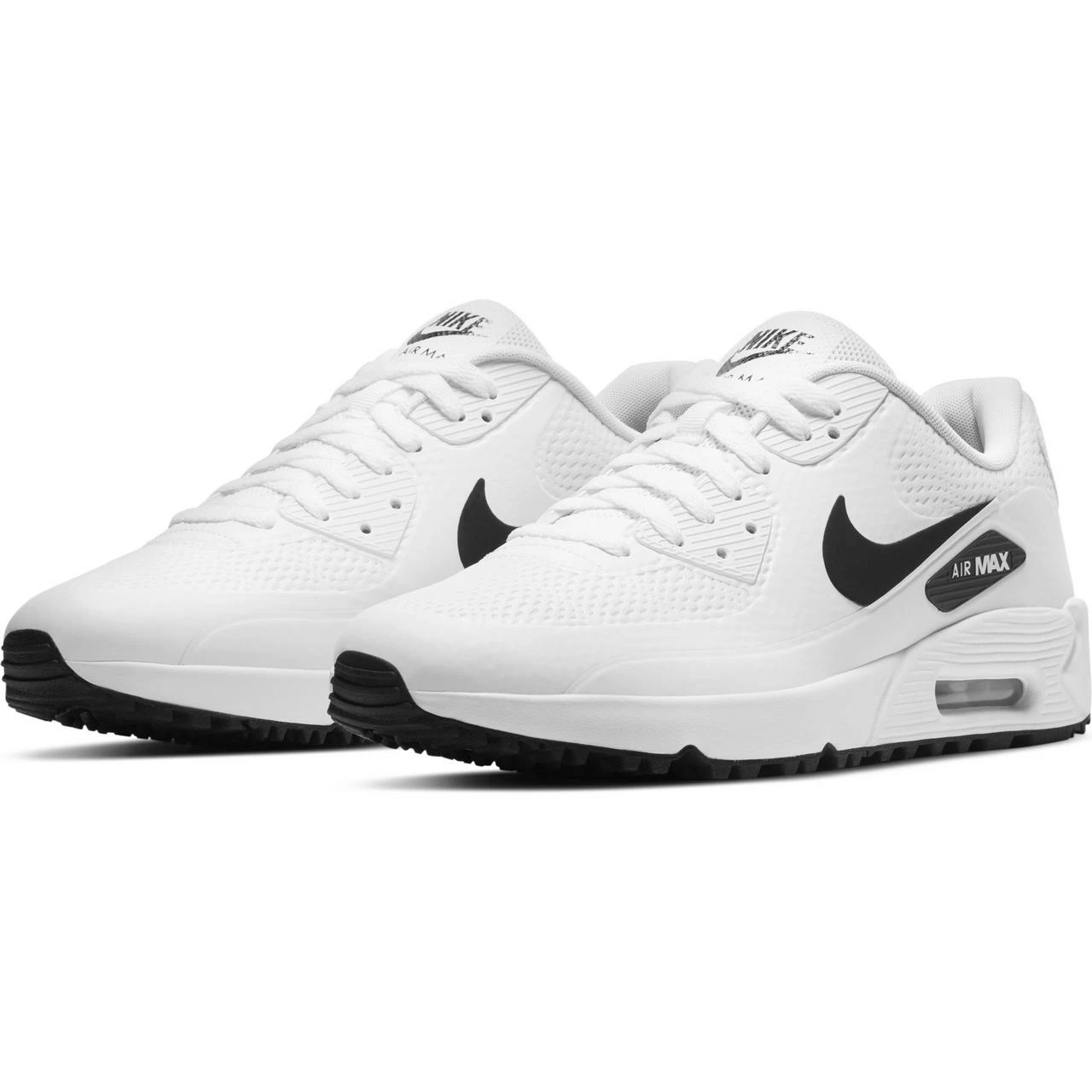 Nike Air Max 90 G Spikeless Golf Shoe - White/Black 6 Nike Air Max 90 G Spikeless Golf Shoe - White/Black - Image 4