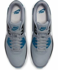 Nike Air Max 90 G Spikeless Golf Shoe - Grey/Teal/Black -Golf Bags Sales 2023 Black 73