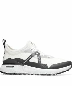Cole Haan Men's Zerogrand Overtake Spikeless Golf Shoe - White/Black