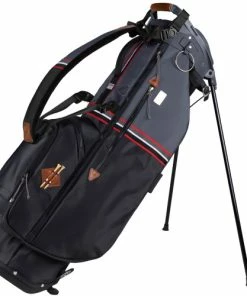 Sun Mountain Mid-Stripe Stand Bag | Single Strap -Golf Bags Sales 2023 BlackGunmetalRed 10058.1671227390