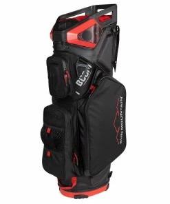 Sun Mountain Boom 14-Way Cart Bag -Golf Bags Sales 2023 BlackRed 03933.1671659371