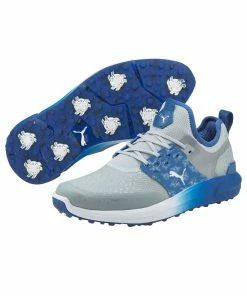 Puma Limited Edition - Men's Ignite ARTICULATE Beehive Spiked Golf Shoe - Grey/Blue 12 Puma Limited Edition - Men's Ignite ARTICULATE Beehive Spiked Golf Shoe - Grey/Blue -Golf Bags Sales 2023 Blue 12
