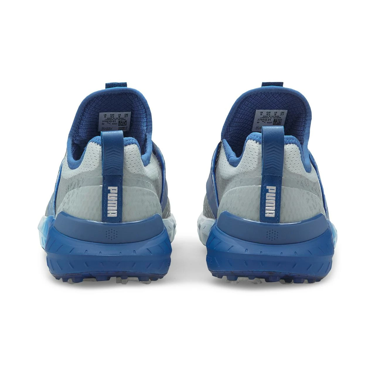 Puma Limited Edition - Men's Ignite ARTICULATE Beehive Spiked Golf Shoe - Grey/Blue 8 Puma Limited Edition - Men's Ignite ARTICULATE Beehive Spiked Golf Shoe - Grey/Blue - Image 6