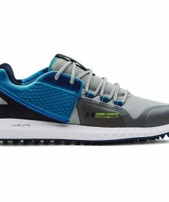 Under Armour Men's HOVR Forge RC Spikeless Golf Shoe - Grey/Blue