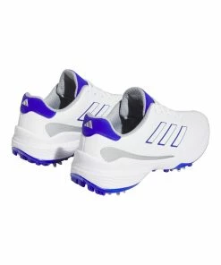 ADIDAS Men's ZG23 Spiked Golf Shoe - White/Blue 14 ADIDAS Men's ZG23 Spiked Golf Shoe - White/Blue -Golf Bags Sales 2023 Blue 27