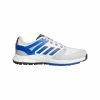 ADIDAS Men's EQT Spikeless Golf Shoe - White/Blue