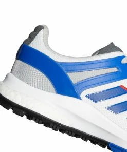 ADIDAS Men's EQT Spikeless Golf Shoe - White/Blue -Golf Bags Sales 2023 Blue 33