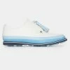 G/FORE Women's Tuxedo Gallivanter Spikeless Golf Shoe - White/Blue -Golf Bags Sales 2023 Blue 34