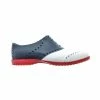 Biion Women's Oxford Saddle Spikeless Shoe - Red/White/Blue 1 Biion Women's Oxford Saddle Spikeless Shoe - Red/White/Blue -Golf Bags Sales 2023 Blue 40