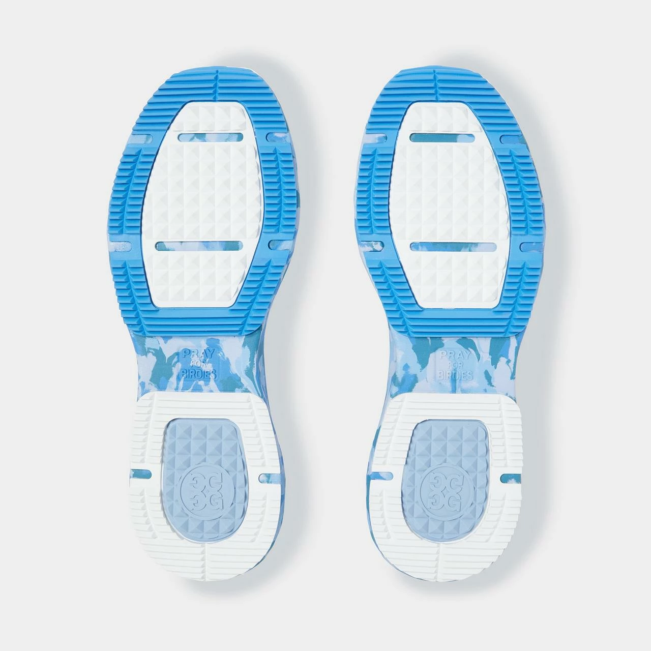 G/FORE Men's MG4+ Spikeless Golf Shoe - White/Blue 4 G/FORE Men's MG4+ Spikeless Golf Shoe - White/Blue - Image 2