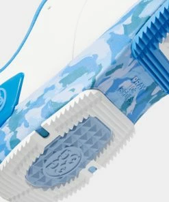 G/FORE Men's MG4+ Spikeless Golf Shoe - White/Blue 13 G/FORE Men's MG4+ Spikeless Golf Shoe - White/Blue -Golf Bags Sales 2023 Blue 52