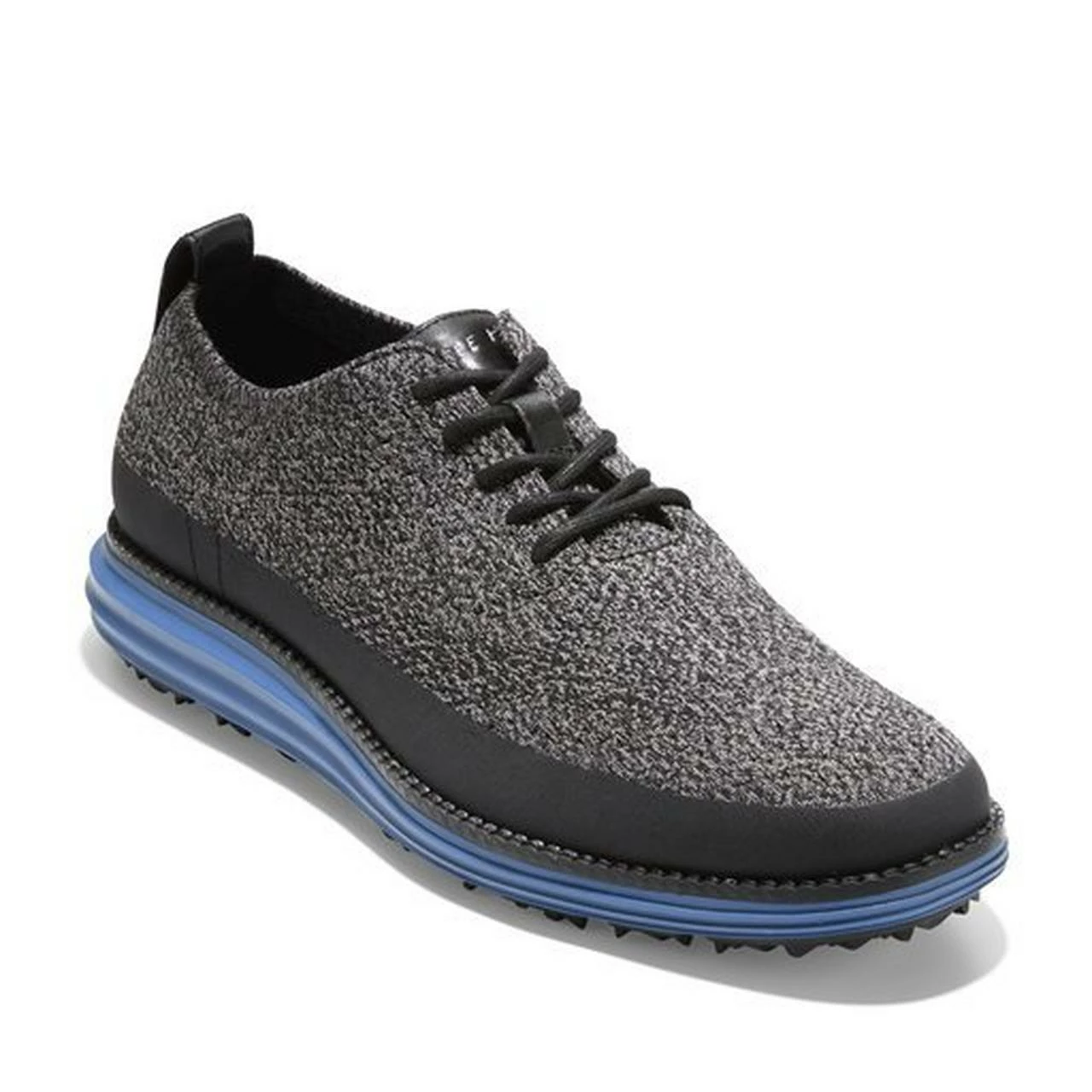 Cole Haan Men's Original Grand Stichlite Wing OX Spikeless Golf Shoe - Black/Blue 6 Cole Haan Men's Original Grand Stichlite Wing OX Spikeless Golf Shoe - Black/Blue - Image 4