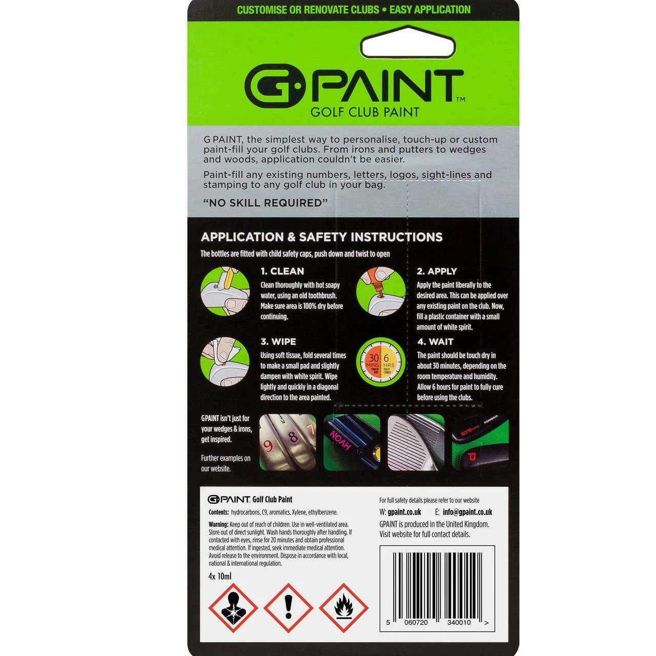 GPAINT Brights Collection 4-Pack Paint 5 GPAINT Brights Collection 4-Pack Paint - Image 3