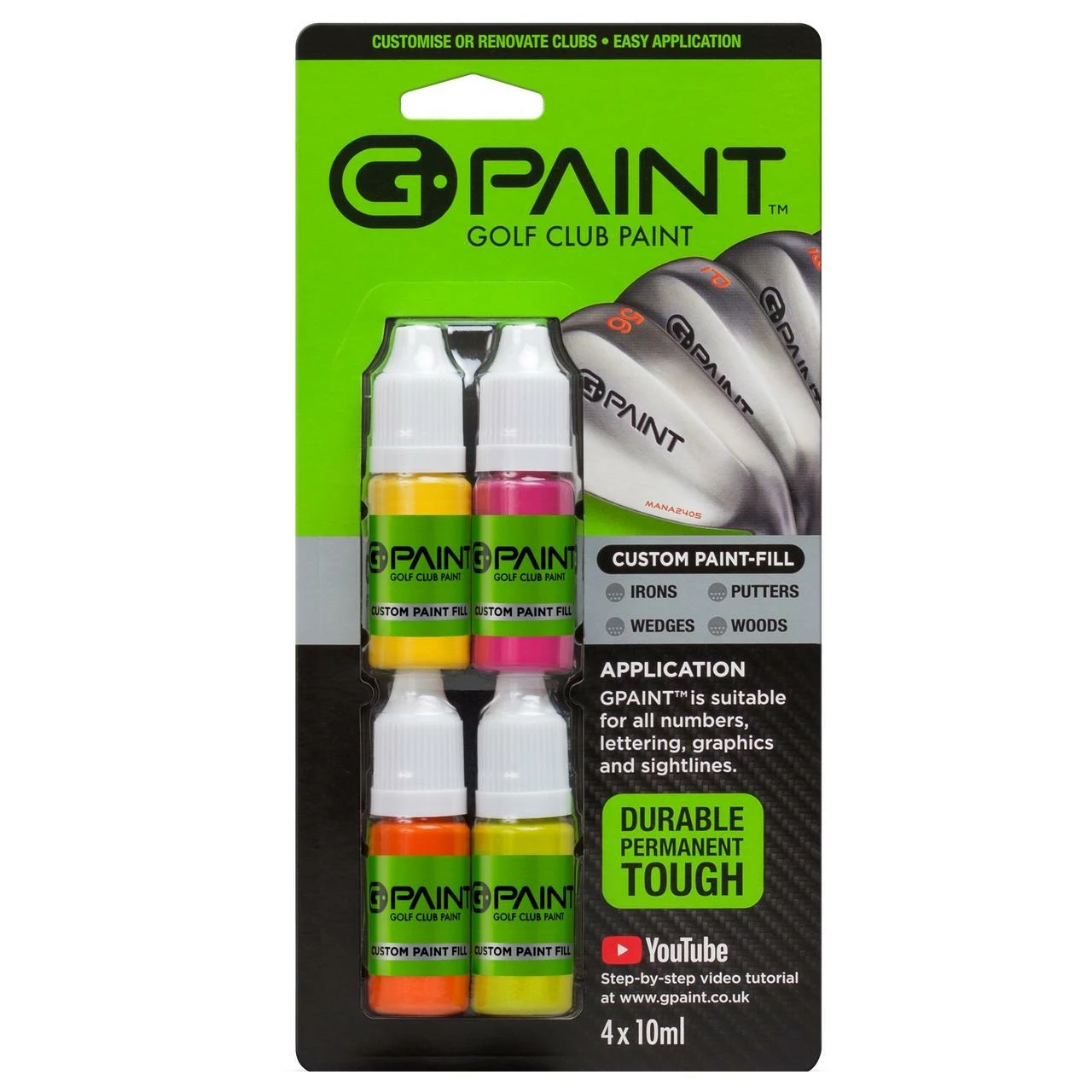 GPAINT Brights Collection 4-Pack Paint 3 GPAINT Brights Collection 4-Pack Paint
