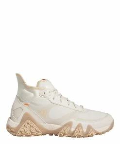 ADIDAS Men's AdiCross HI Spikeless Golf Shoe - White/Brown