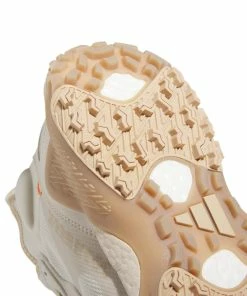 ADIDAS Men's AdiCross HI Spikeless Golf Shoe - White/Brown -Golf Bags Sales 2023 Brown 5