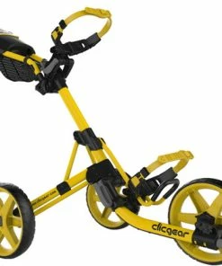 Clicgear Model 4.0 Push Cart -Golf Bags Sales 2023 CGC400 YEL 10 81960.1676046922