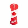 CMCDESIGN Canada Flag Driver Headcover -Golf Bags Sales 2023 Canada Flag Driver Headcover