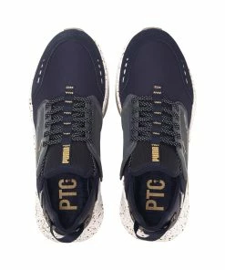 Puma Men's Palm Tree Crew GS-One Sport Spikeless Golf Shoe - Navy/Gold 9 Puma Men's Palm Tree Crew GS-One Sport Spikeless Golf Shoe - Navy/Gold -Golf Bags Sales 2023 Gold 15