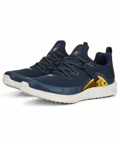 Puma Women's PTC Laguna Fusion Sport Spikeless Golf Shoe - Navy/Gold -Golf Bags Sales 2023 Gold 23