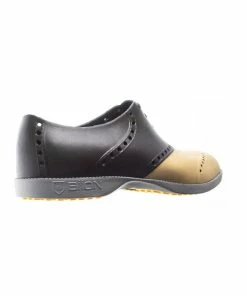 Biion Oxford Saddle Spikeless Shoe - Black/Gold -Golf Bags Sales 2023 Gold 3
