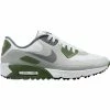 Nike Air Max 90 G Spikeless Golf Shoe - White/Grey/Green 2 Nike Air Max 90 G Spikeless Golf Shoe - White/Grey/Green -Golf Bags Sales 2023 Green 4