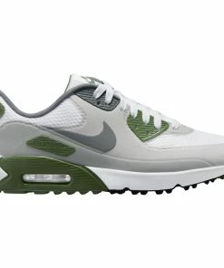 Nike Air Max 90 G Spikeless Golf Shoe - White/Grey/Green