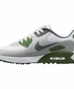 Nike Air Max 90 G Spikeless Golf Shoe - White/Grey/Green 7 Nike Air Max 90 G Spikeless Golf Shoe - White/Grey/Green -Golf Bags Sales 2023 Green 6