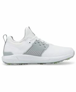 Puma Men's Ignite ARTICULATE Spiked Golf Shoe - White/Grey -Golf Bags Sales 2023 Grey 101
